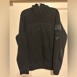Under Armour Men's Project Rock USDNA Respect Hoodie Black Sz XL